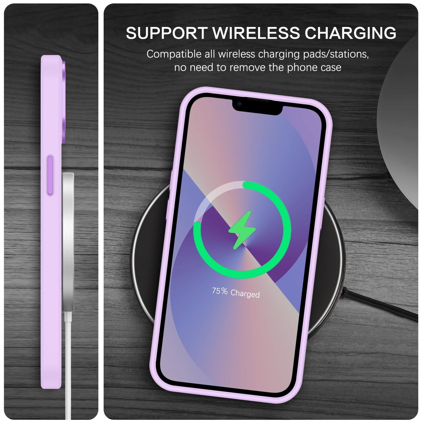 BENTOBEN Magnetic for iPhone 13 Case & iPhone 14 Case [Compatible with Magsafe] Translucent Matte Phone Case iPhone 13/14 Slim Fit Shockproof Women Men Protective Cover for iPhone 13/14 6.1", Hot Pink