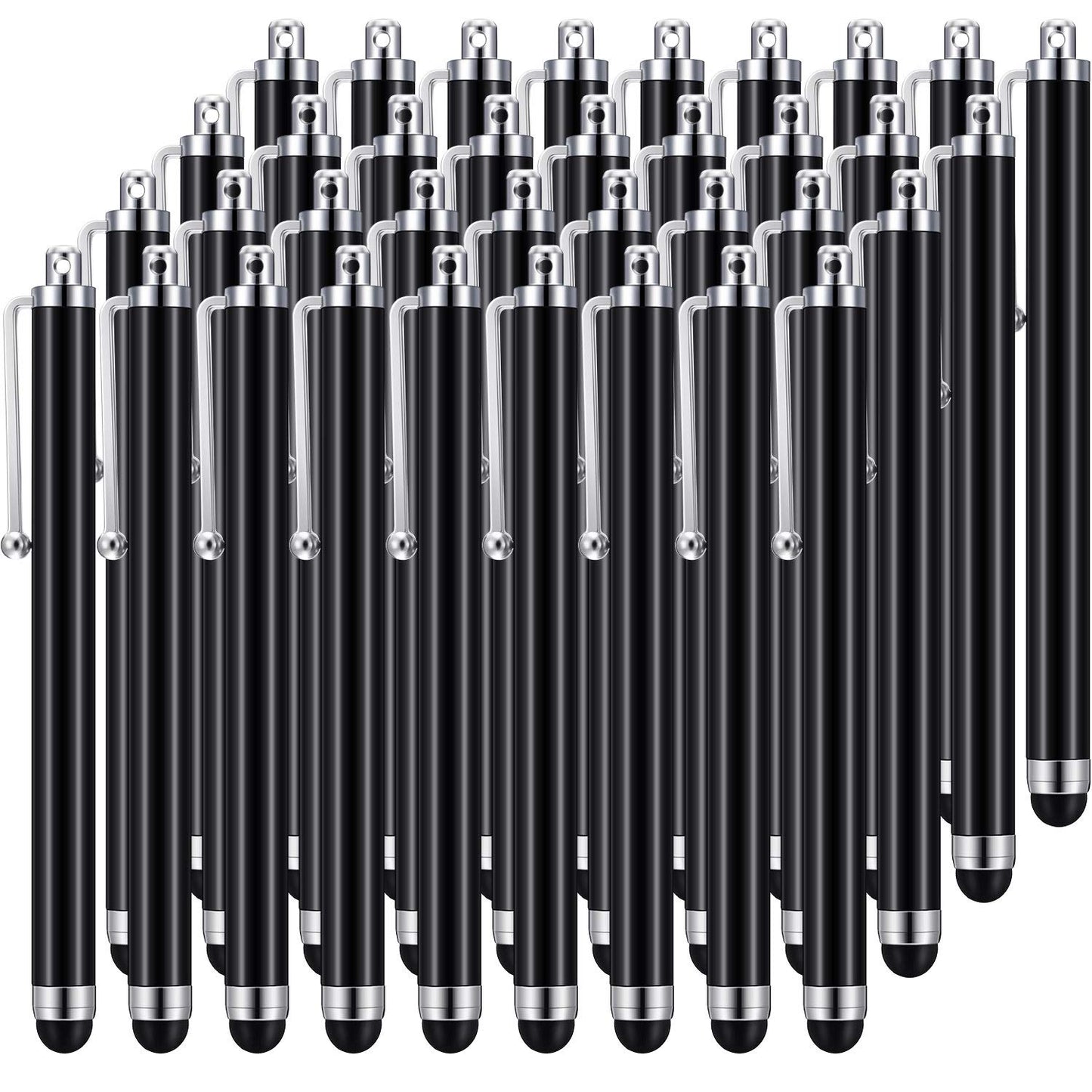 Outus Stylus Pen Set of 36 for Universal Capacitive Touch Screens Devices, Stylus Pens for Touch Screens Devices, Compatible with Tablet (Black)