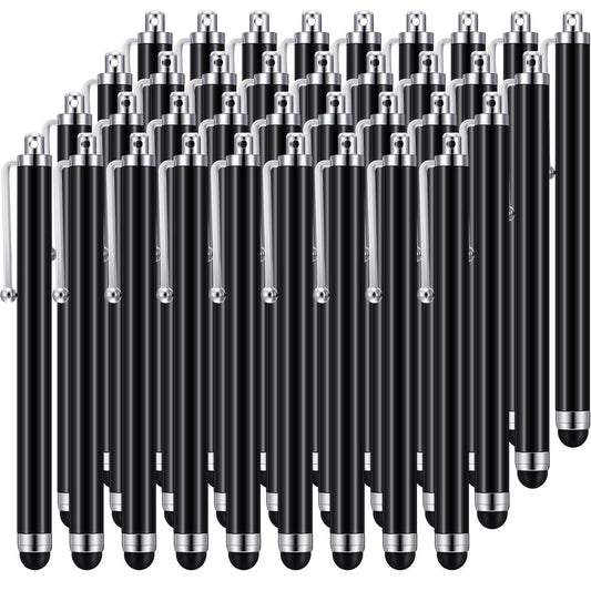 Outus Stylus Pen Set of 36 for Universal Capacitive Touch Screens Devices, Stylus Pens for Touch Screens Devices, Compatible with Tablet (Black)