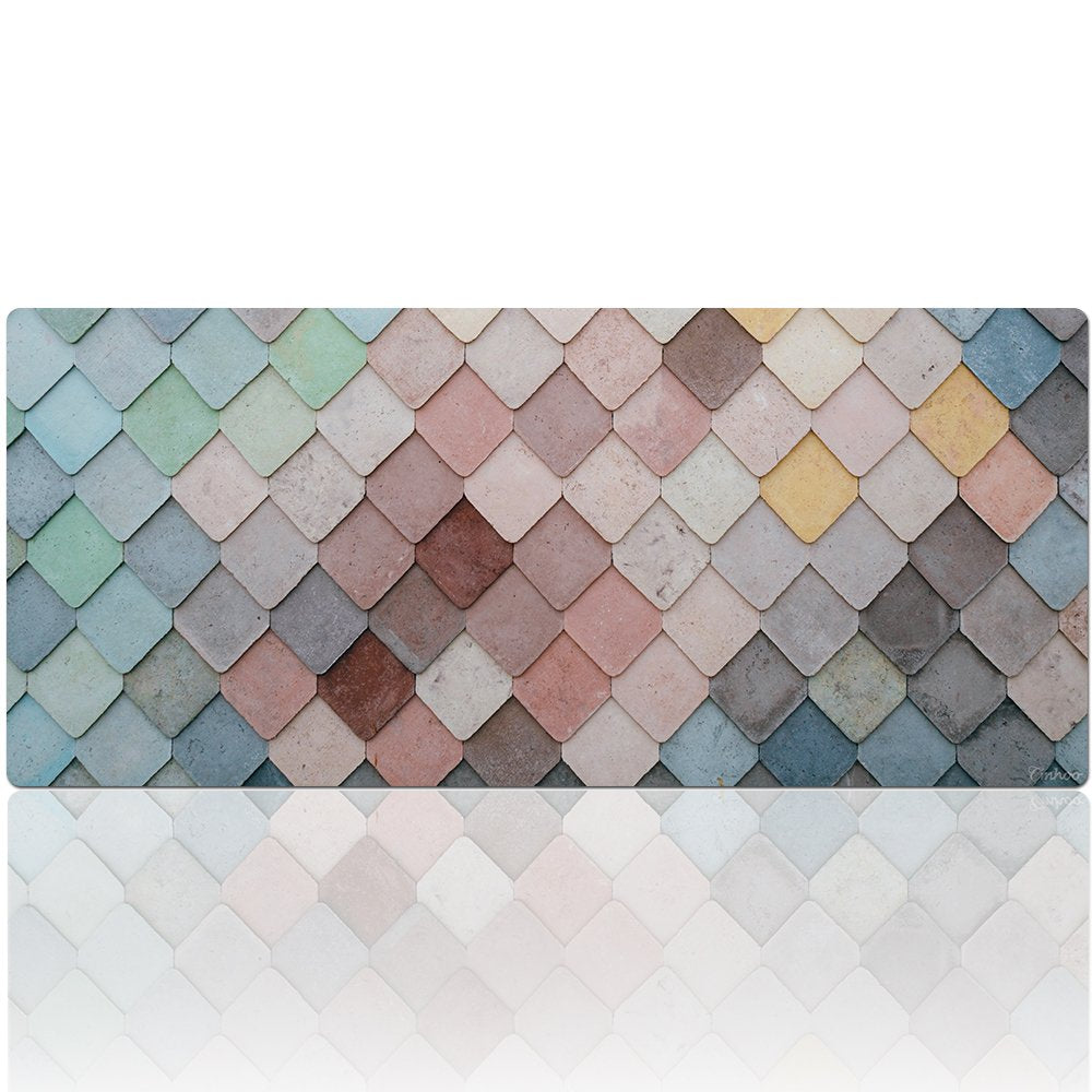 XXL Professional Large Mouse Pad & Computer Game Mouse Mat (35.4x15.7x0.1IN, Map) (90 * 40 Map)