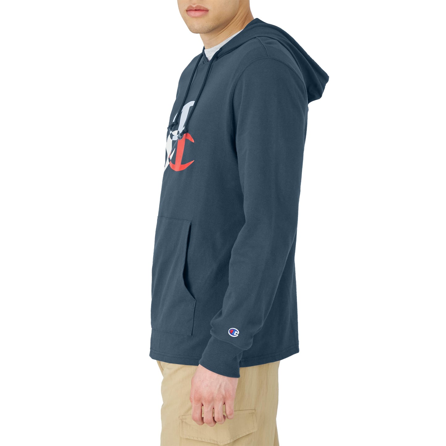 Champion Men's Hoodie, Midweight T-shirt Hoodie, Soft and Comfortable T-shirt Hoodie for Men