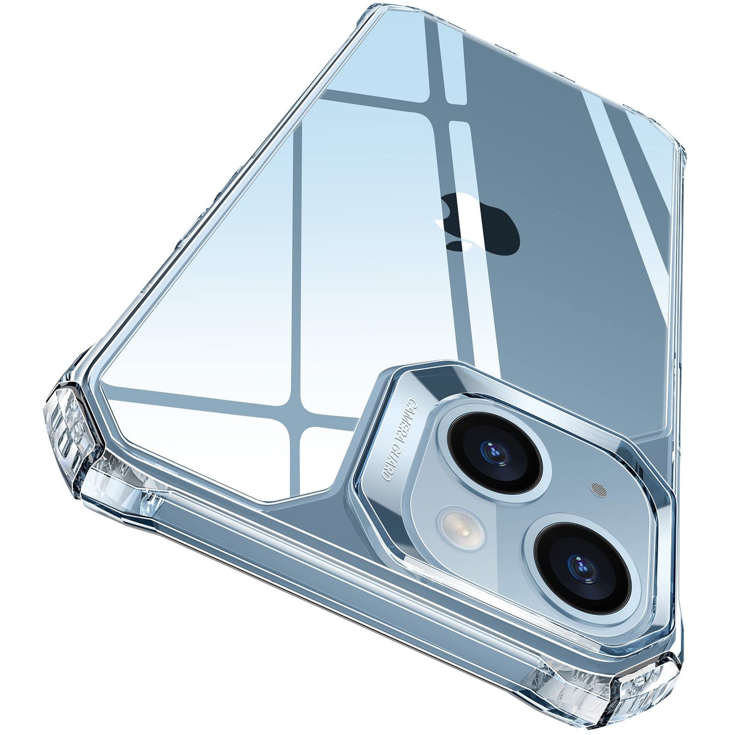 ESR Air Armor Case, Compatible with iPhone 13 Pro Max Case, Military-Grade Drop Protection, Shock-Absorbing Corners, Yellowing-Resistant Hard Back, Scratch Resistant, Clear