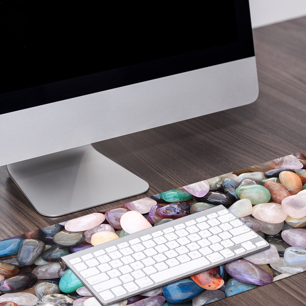 XXL Professional Large Mouse Pad & Computer Game Mouse Mat (35.4x15.7x0.1IN, Map) (90 * 40 Map)