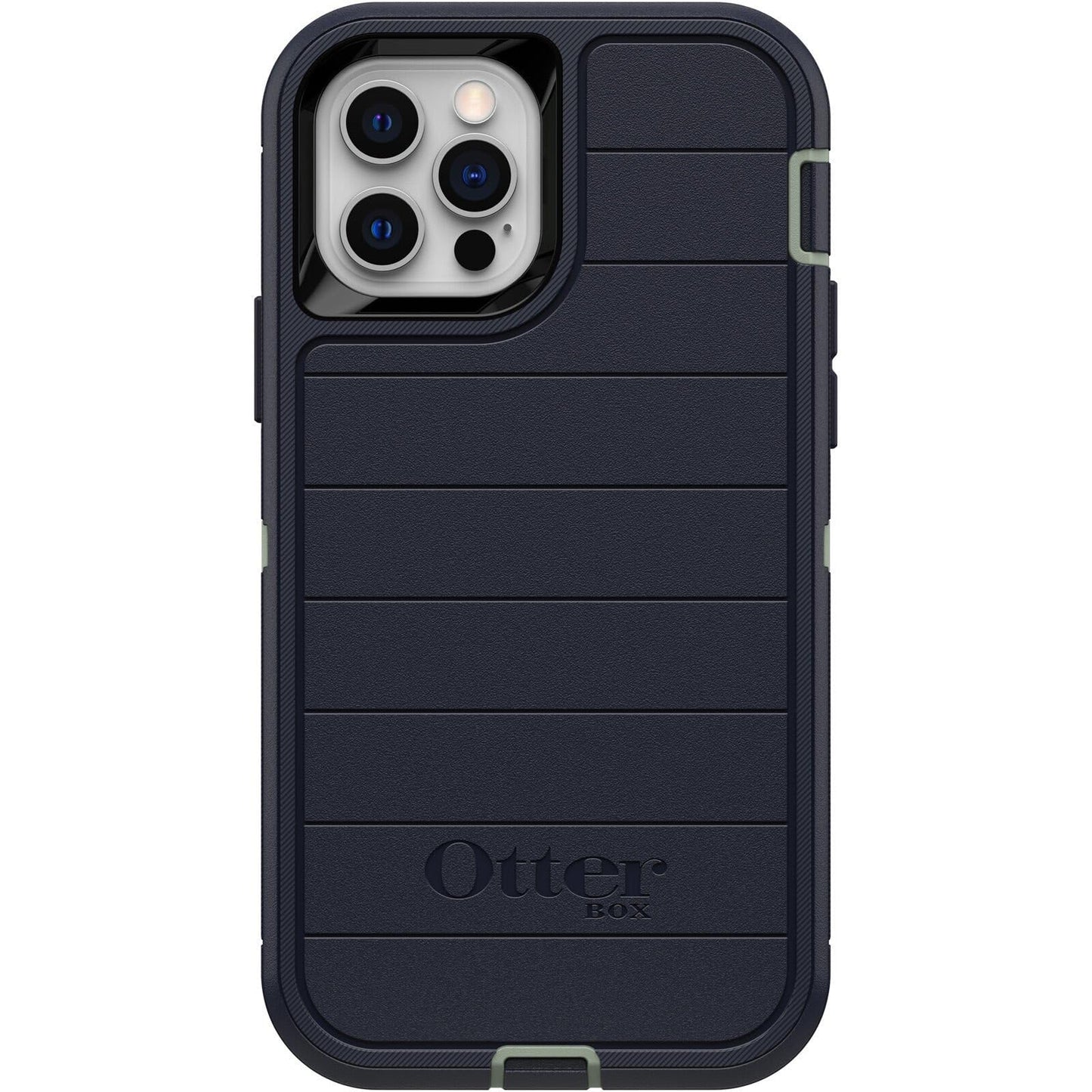 OtterBox iPhone 12 & iPhone 12 Pro Defender Series Case - Black, Rugged & Durable, with Port Protection, Includes Holster Clip Kickstand