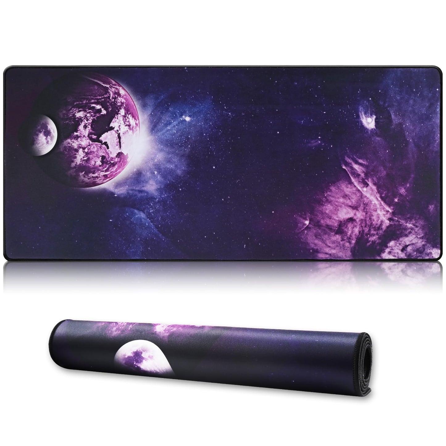 XXL Professional Large Mouse Pad & Computer Game Mouse Mat (35.4x15.7x0.1IN, Map) (90 * 40 Map)