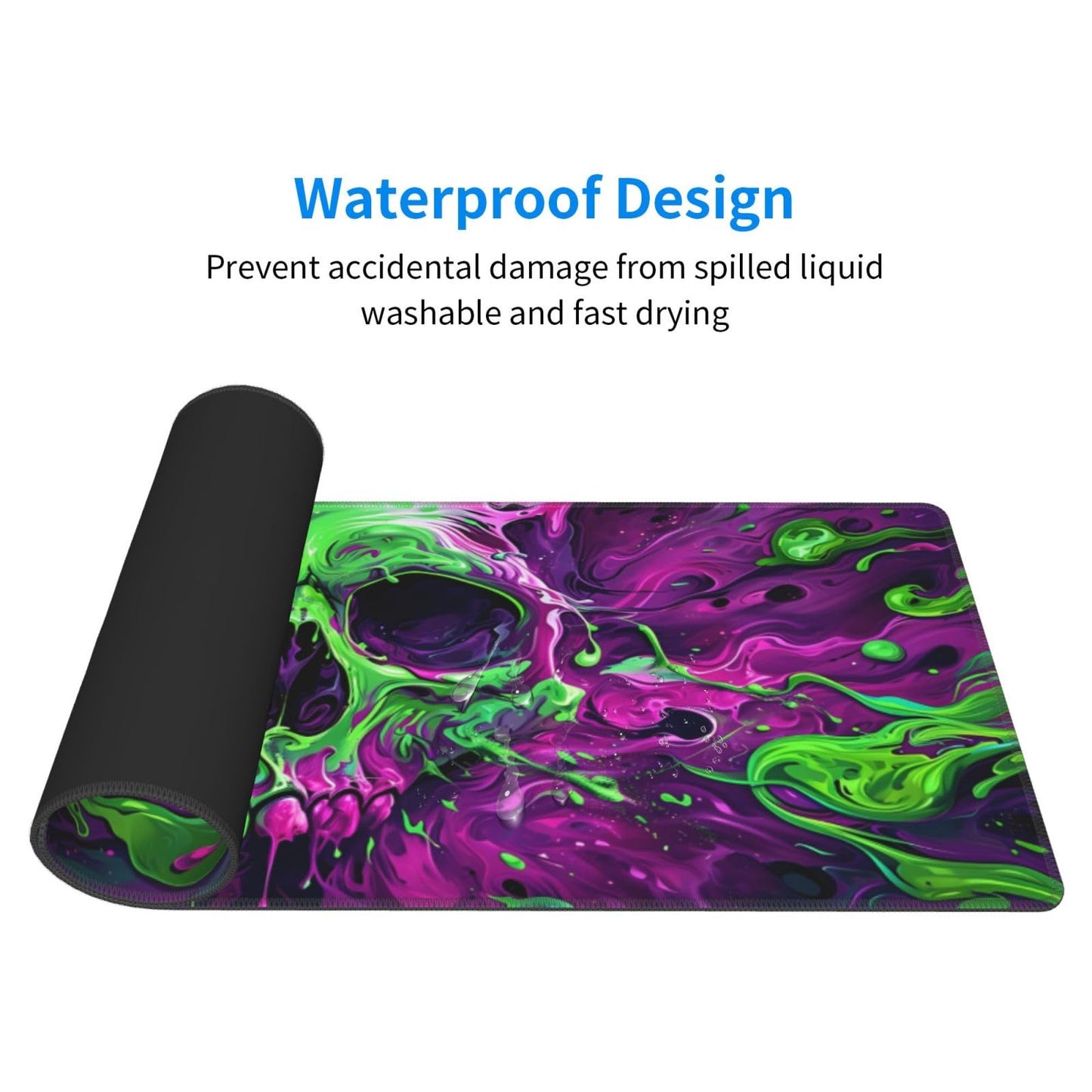 Japanese Mouse Pad, Large Japanese Desk Mat, XL Anime Gaming Keyboard Mat, Non-Slip Rubber Base, Big Extended Desk Protector for Home Office, 31.5”x11.8”