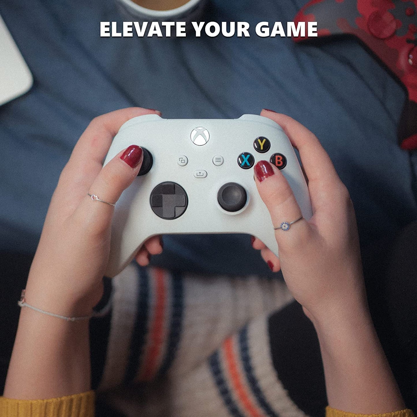 Xbox Core Wireless Gaming Controller – Carbon Black Series X|S, One, Windows PC, Android, and iOS