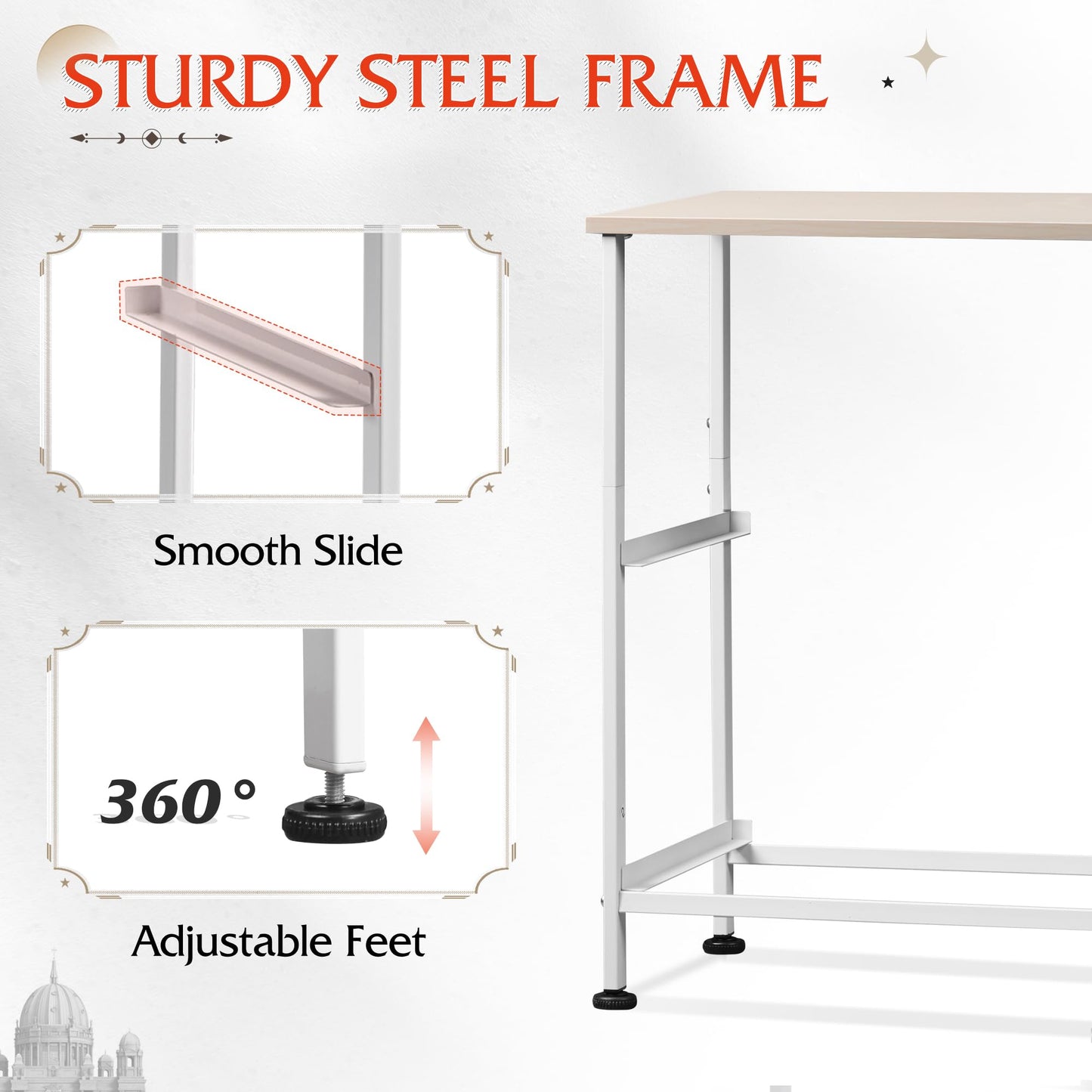 WLIVE Nightstand, 2 Drawer Dresser for Bedroom, Small Dresser with 2 Drawers, Bedside Furniture, Night Stand, End Table with Fabric Bins for Bedroom, Closet, Entryway, College Dorm, Dark Grey