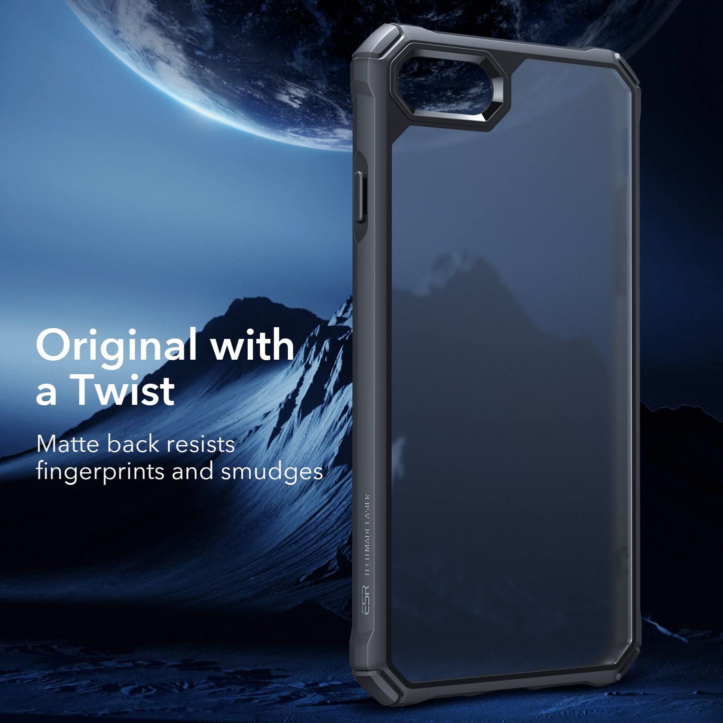 ESR Air Armor Case, Compatible with iPhone 13 Pro Max Case, Military-Grade Drop Protection, Shock-Absorbing Corners, Yellowing-Resistant Hard Back, Scratch Resistant, Clear