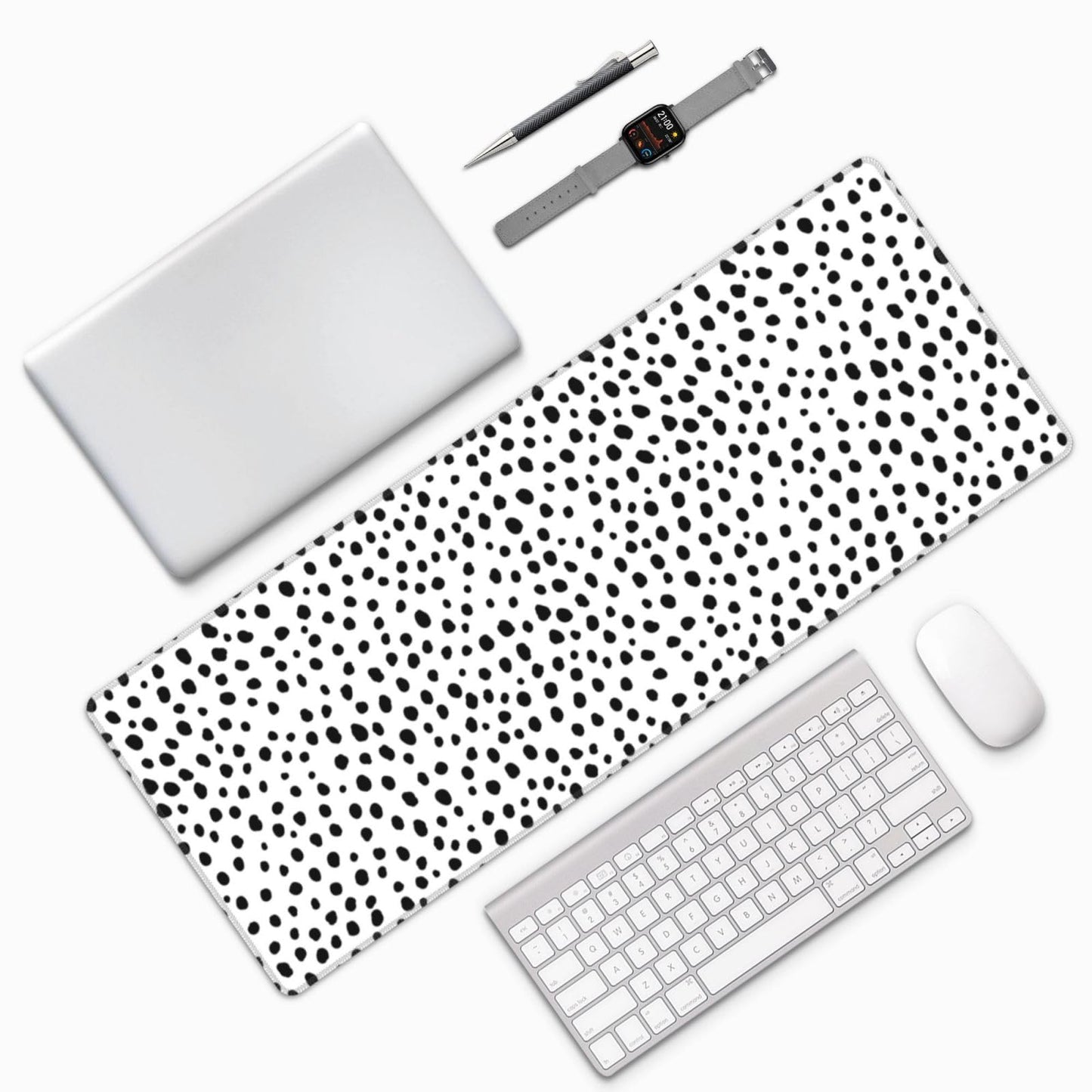 Japanese Mouse Pad, Large Japanese Desk Mat, XL Anime Gaming Keyboard Mat, Non-Slip Rubber Base, Big Extended Desk Protector for Home Office, 31.5”x11.8”