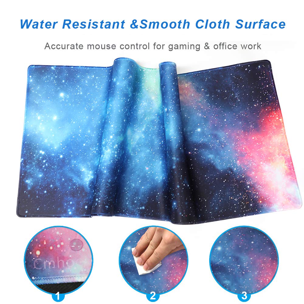 XXL Professional Large Mouse Pad & Computer Game Mouse Mat (35.4x15.7x0.1IN, Map) (90 * 40 Map)