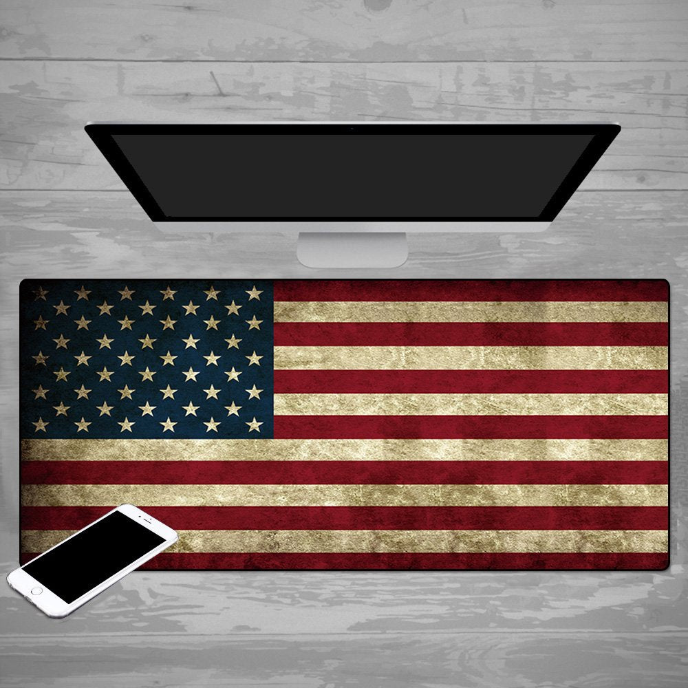 XXL Professional Large Mouse Pad & Computer Game Mouse Mat (35.4x15.7x0.1IN, Map) (90 * 40 Map)