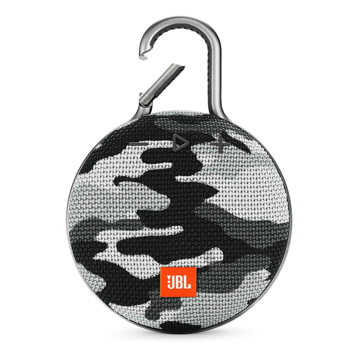 JBL Clip 3, Black - Waterproof, Durable & Portable Bluetooth Speaker - Up to 10 Hours of Play - Includes Noise-Cancelling Speakerphone & Wireless Streaming