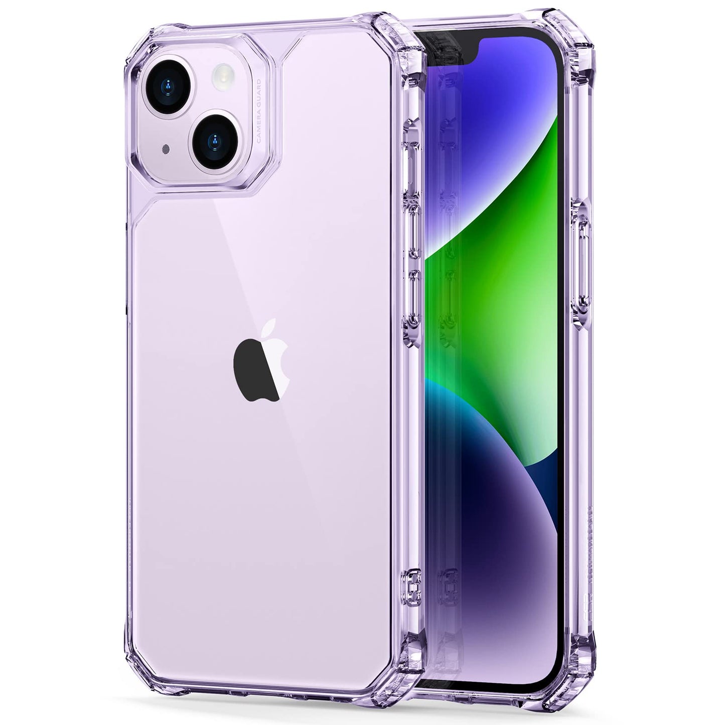 ESR Air Armor Case, Compatible with iPhone 13 Pro Max Case, Military-Grade Drop Protection, Shock-Absorbing Corners, Yellowing-Resistant Hard Back, Scratch Resistant, Clear