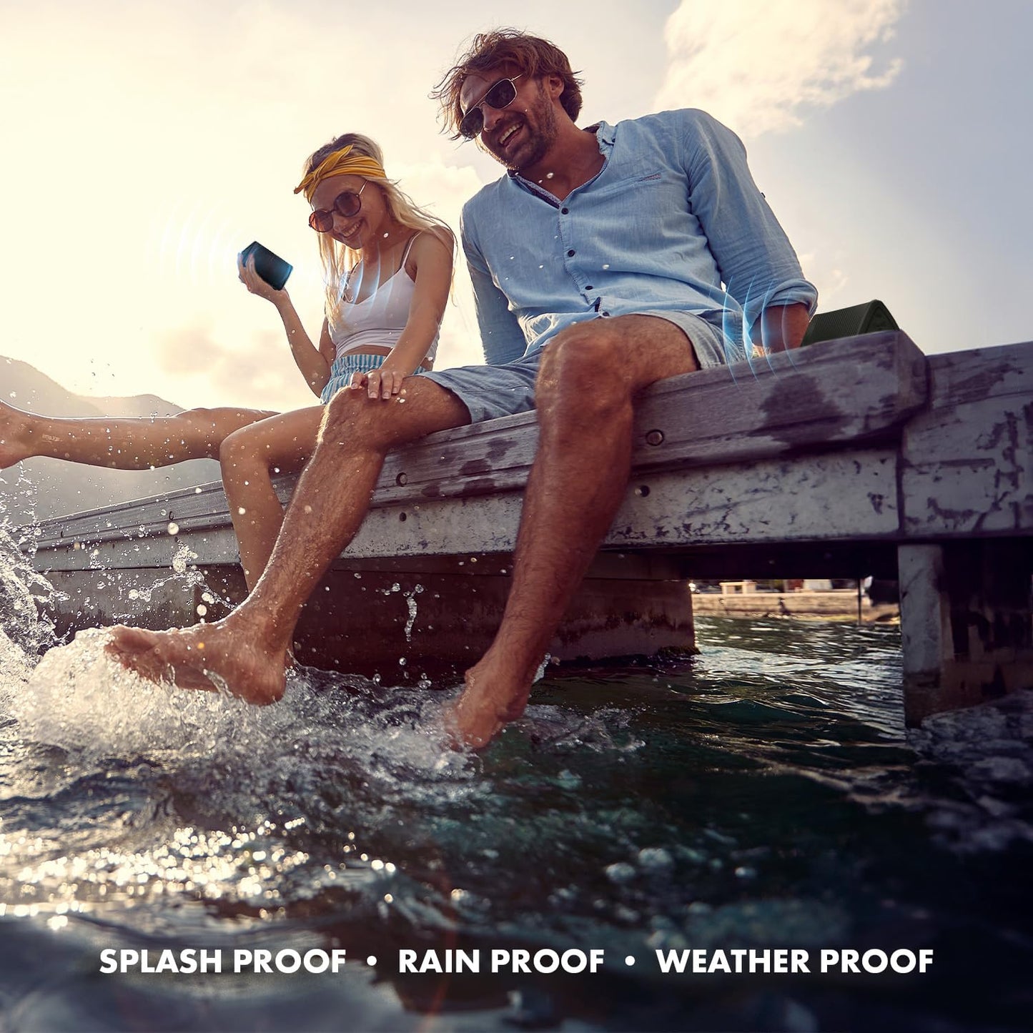 OontZ Angle 3 Bluetooth 5.4 Speaker, up to 100 ft Wireless Range, up to 24 Hrs Playtime, Portable Small Speaker for iPhone, Android Phones, Crystal Clear Sound, IPX5 Portable Bluetooth Speaker, Black