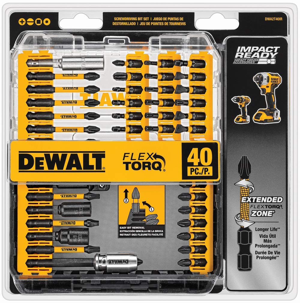 DEWALT Mechanics Tool Set, 1/4" & 3/8" & 1/2" Drive, SAE/Metric, 205-piece (DWMT81534)