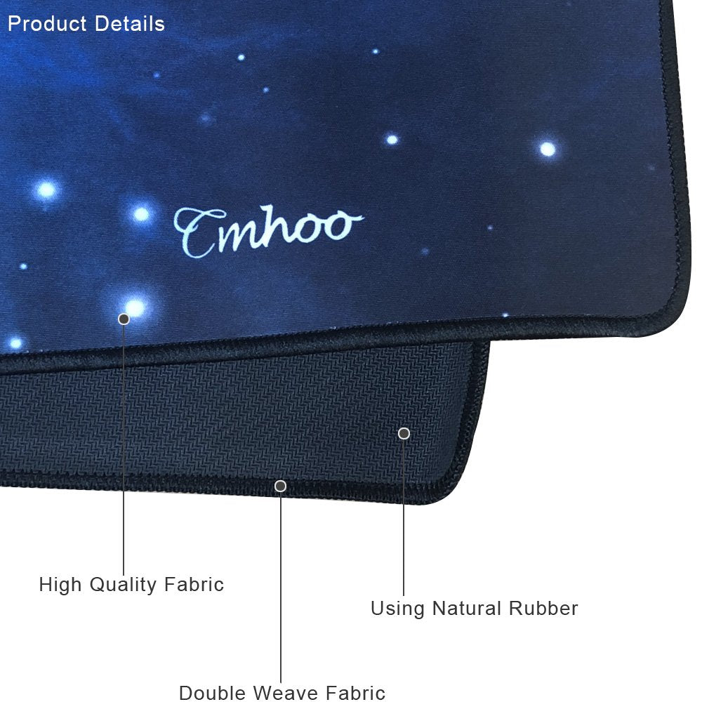 XXL Professional Large Mouse Pad & Computer Game Mouse Mat (35.4x15.7x0.1IN, Map) (90 * 40 Map)