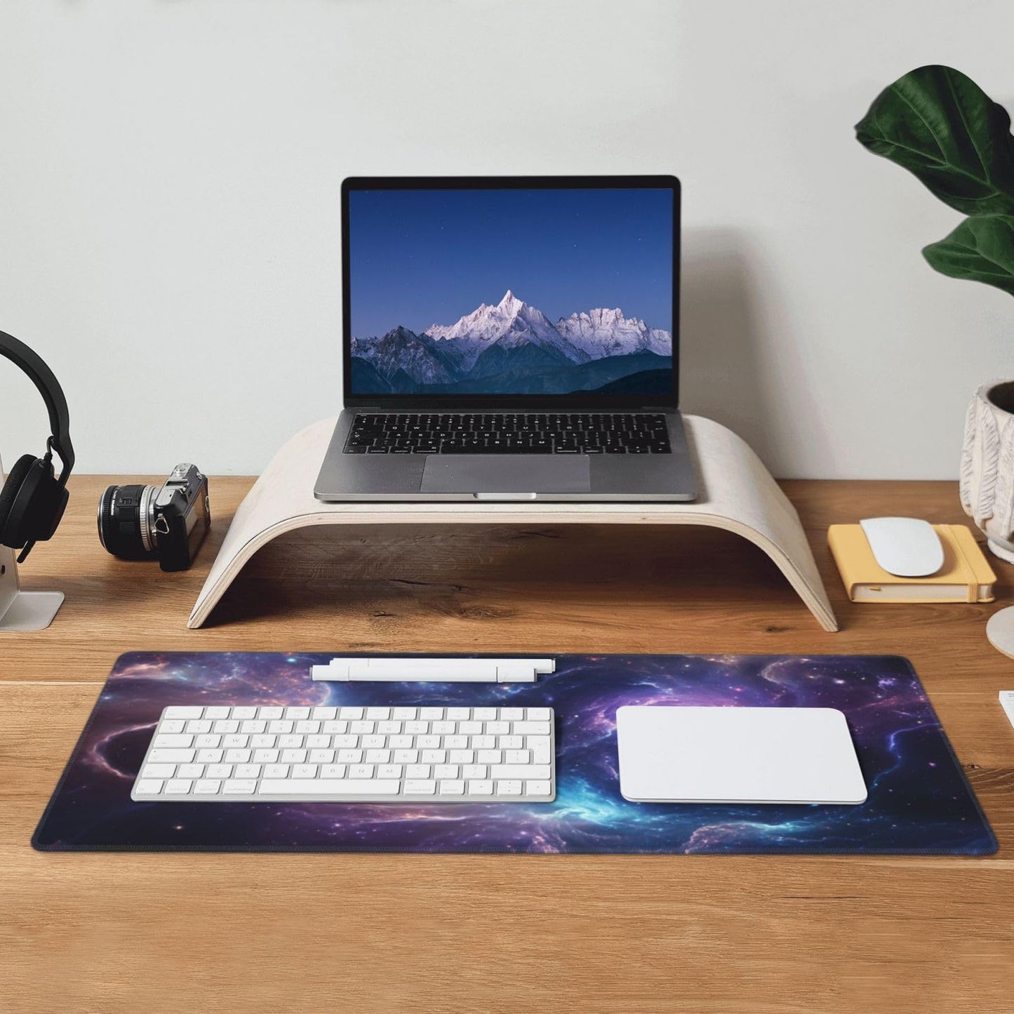 Japanese Mouse Pad, Large Japanese Desk Mat, XL Anime Gaming Keyboard Mat, Non-Slip Rubber Base, Big Extended Desk Protector for Home Office, 31.5”x11.8”
