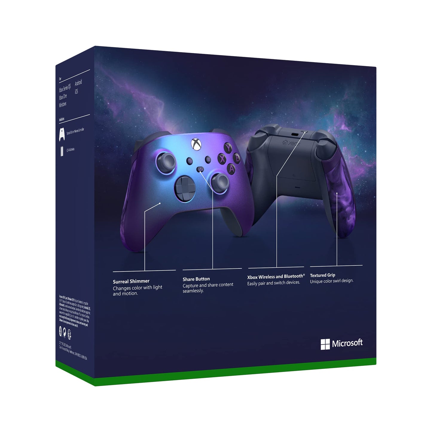 Xbox Special Edition Wireless Gaming Controller – Mineral Camo – Xbox Series X|S, Xbox One, Windows PC, Android, and iOS