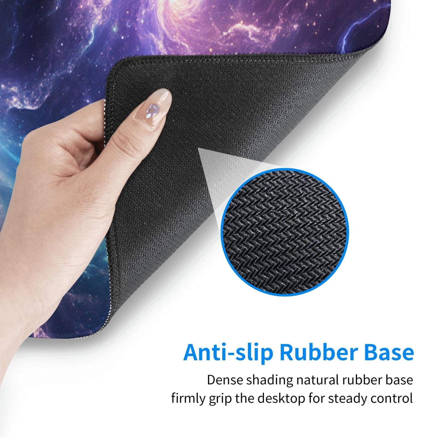 Japanese Mouse Pad, Large Japanese Desk Mat, XL Anime Gaming Keyboard Mat, Non-Slip Rubber Base, Big Extended Desk Protector for Home Office, 31.5”x11.8”