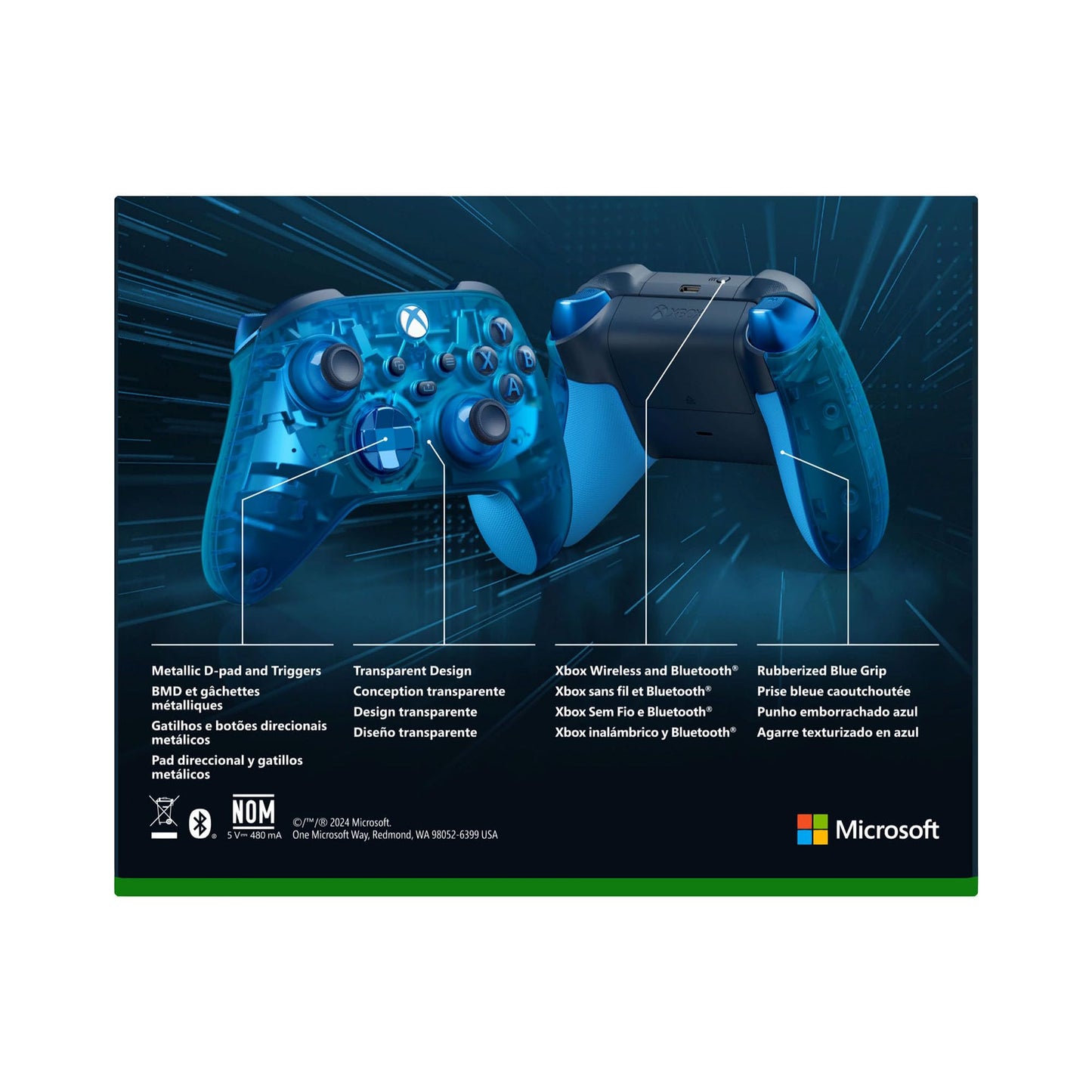Xbox Core Wireless Gaming Controller – Carbon Black Series X|S, One, Windows PC, Android, and iOS
