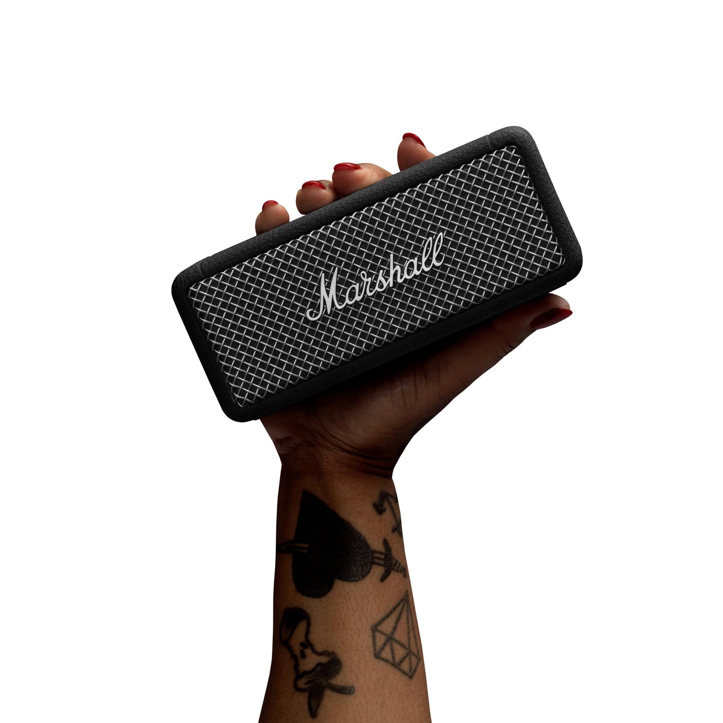 Marshall Emberton II Portable Bluetooth Speaker, Black & Brass