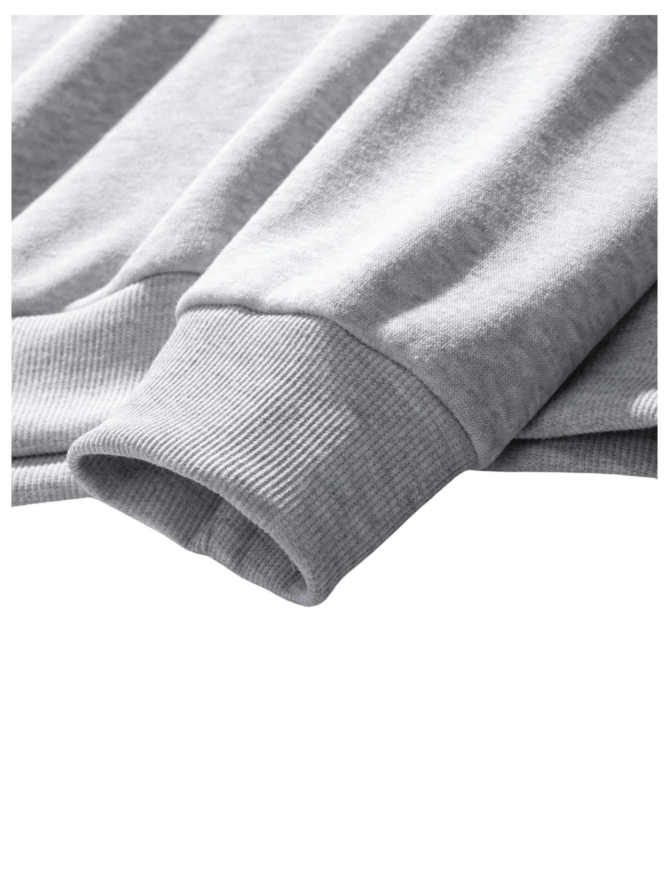 Floerns Men's Graphic Print Long Sleeve Drawstring Hoodie Pullover Sweatshirt