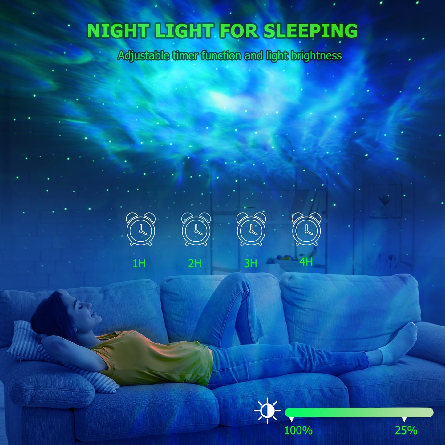 Galaxy Projector,Star Projector with Timer and Remote Control for Adults Bedroom Decoration, Valentine's Day, Party, Birthday,Star Night Light