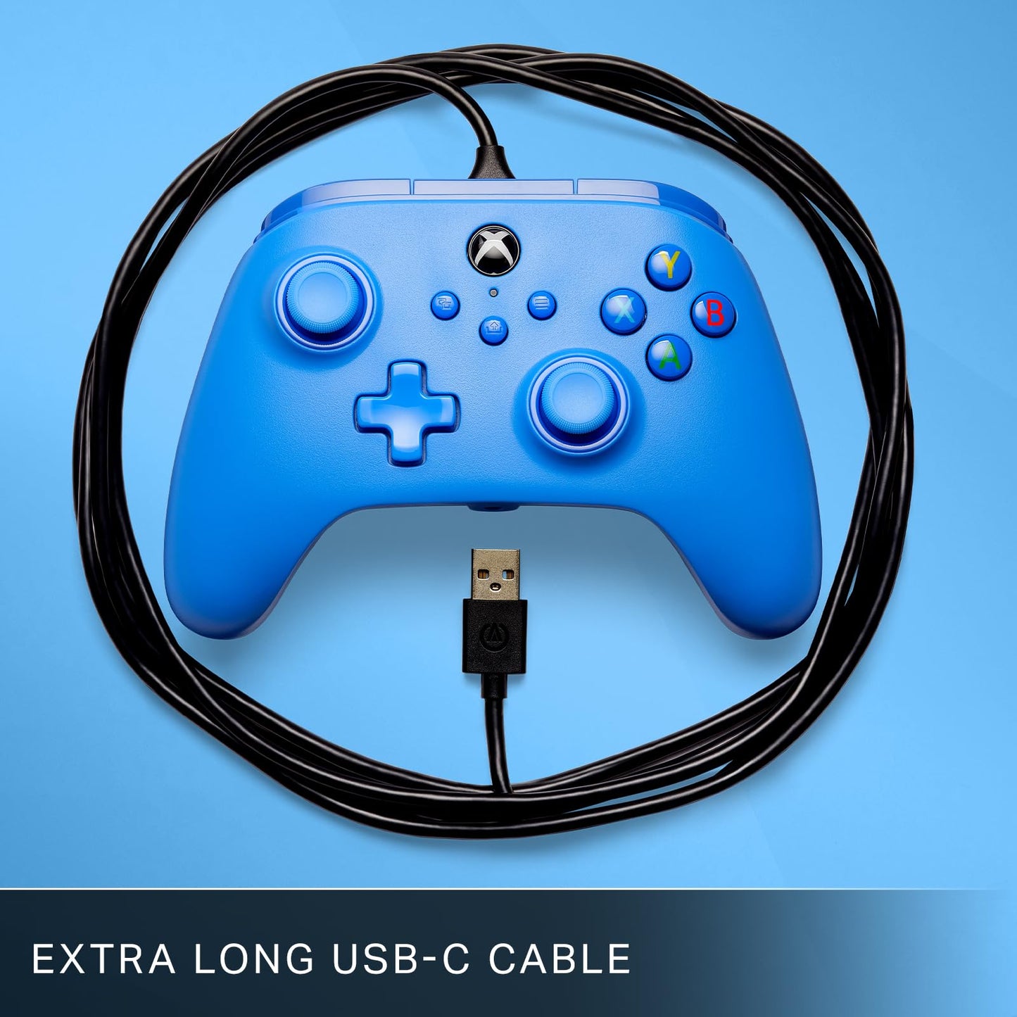 PowerA Wired Controller For Xbox Series X|S - Black, Gamepad, Video Game Controller Works with Xbox One