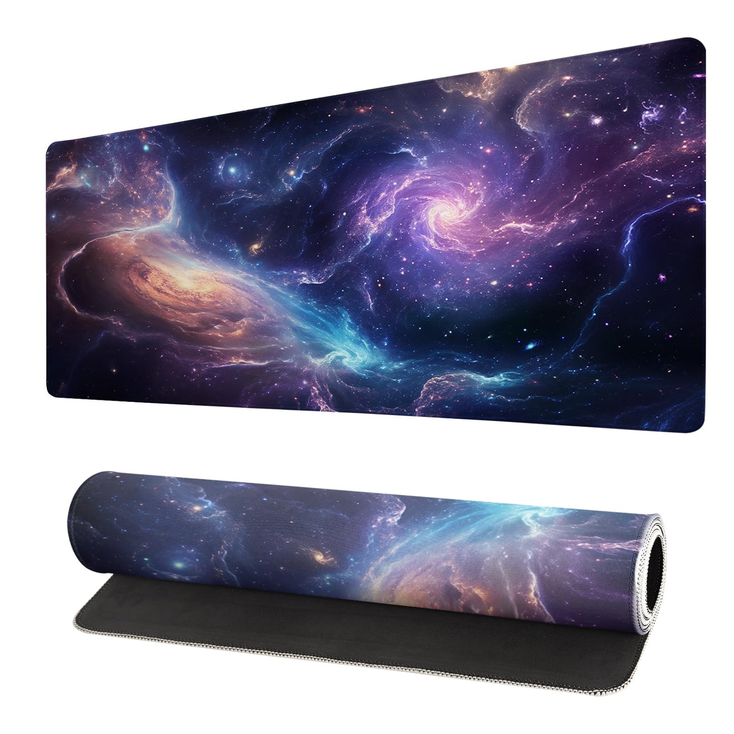 Japanese Mouse Pad, Large Japanese Desk Mat, XL Anime Gaming Keyboard Mat, Non-Slip Rubber Base, Big Extended Desk Protector for Home Office, 31.5”x11.8”
