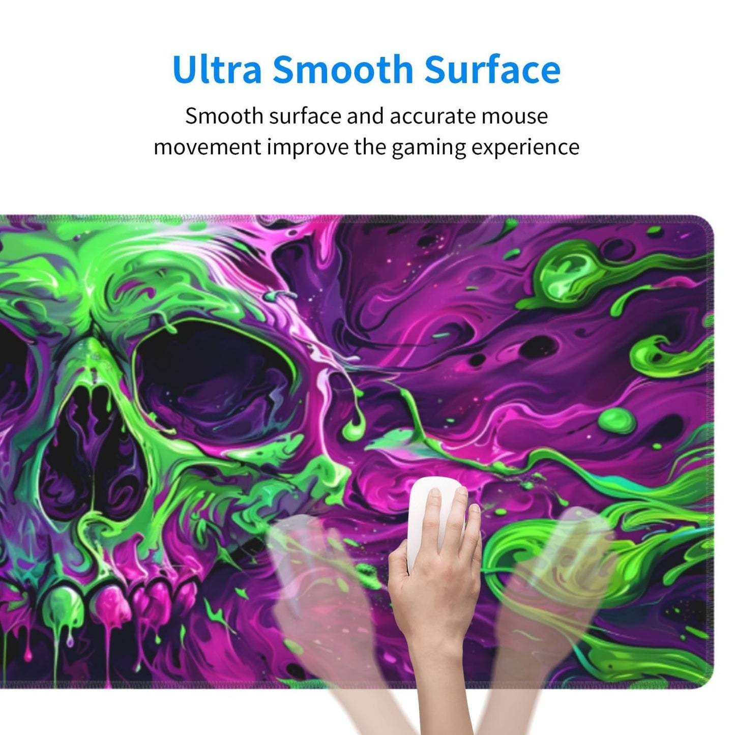 Japanese Mouse Pad, Large Japanese Desk Mat, XL Anime Gaming Keyboard Mat, Non-Slip Rubber Base, Big Extended Desk Protector for Home Office, 31.5”x11.8”