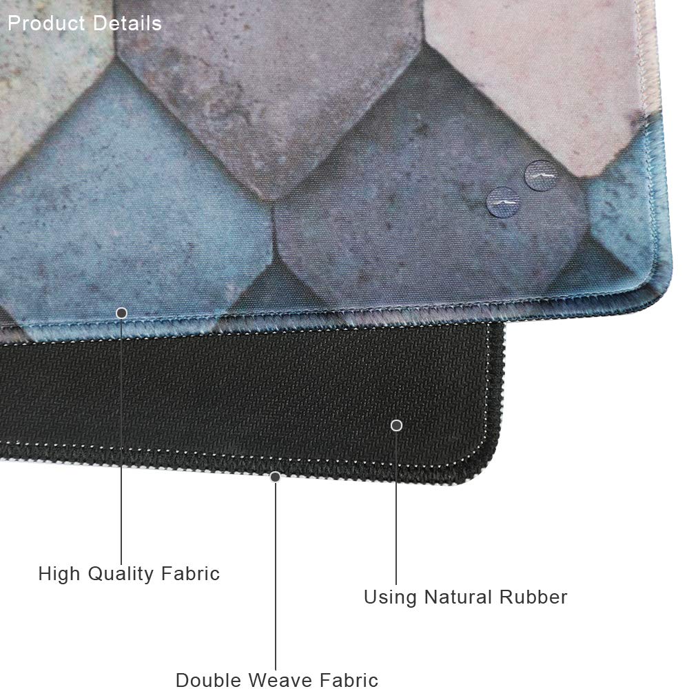 XXL Professional Large Mouse Pad & Computer Game Mouse Mat (35.4x15.7x0.1IN, Map) (90 * 40 Map)