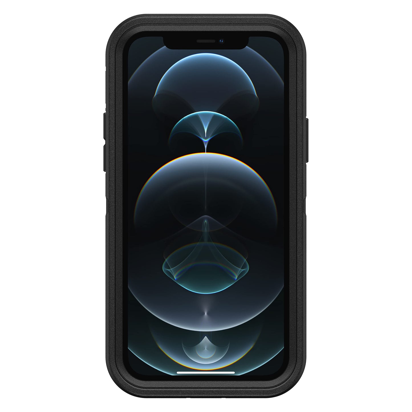 OtterBox iPhone 12 & iPhone 12 Pro Defender Series Case - Black, Rugged & Durable, with Port Protection, Includes Holster Clip Kickstand