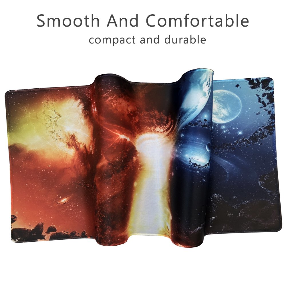 XXL Professional Large Mouse Pad & Computer Game Mouse Mat (35.4x15.7x0.1IN, Map) (90 * 40 Map)