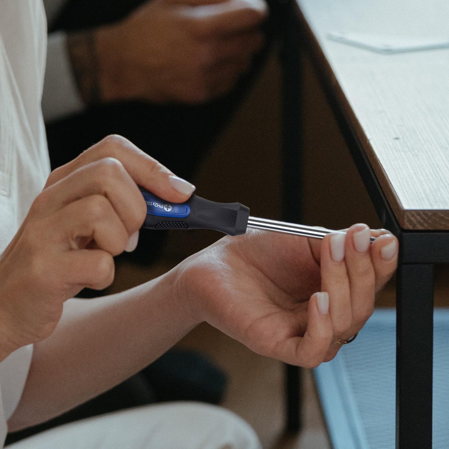 CARTMAN 148Piece Tool Set General Household Hand Tool Kit with Plastic Toolbox Storage Case Blue