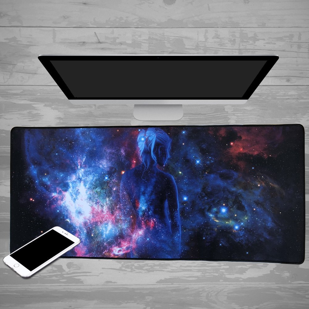 XXL Professional Large Mouse Pad & Computer Game Mouse Mat (35.4x15.7x0.1IN, Map) (90 * 40 Map)
