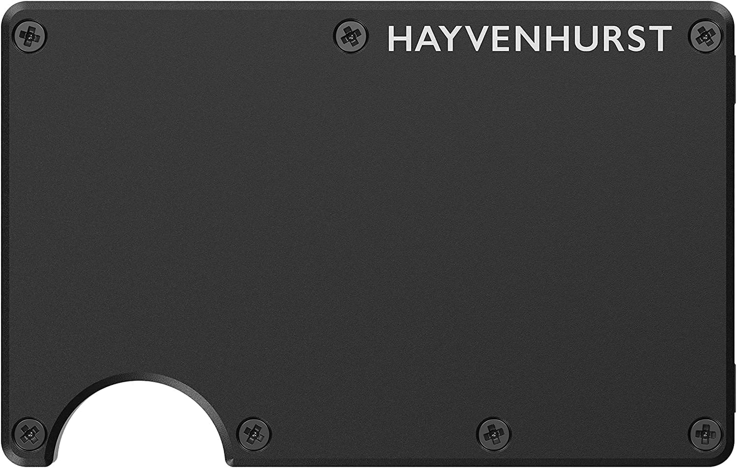 Hayvenhurst Wallet For Men - Reinvented Design Men's Wallet - Slim, Minimalistic & Seamless, Blocks RFID Scanners, Holds 12 Cards & Has a Money Clip (Carbon Fiber)