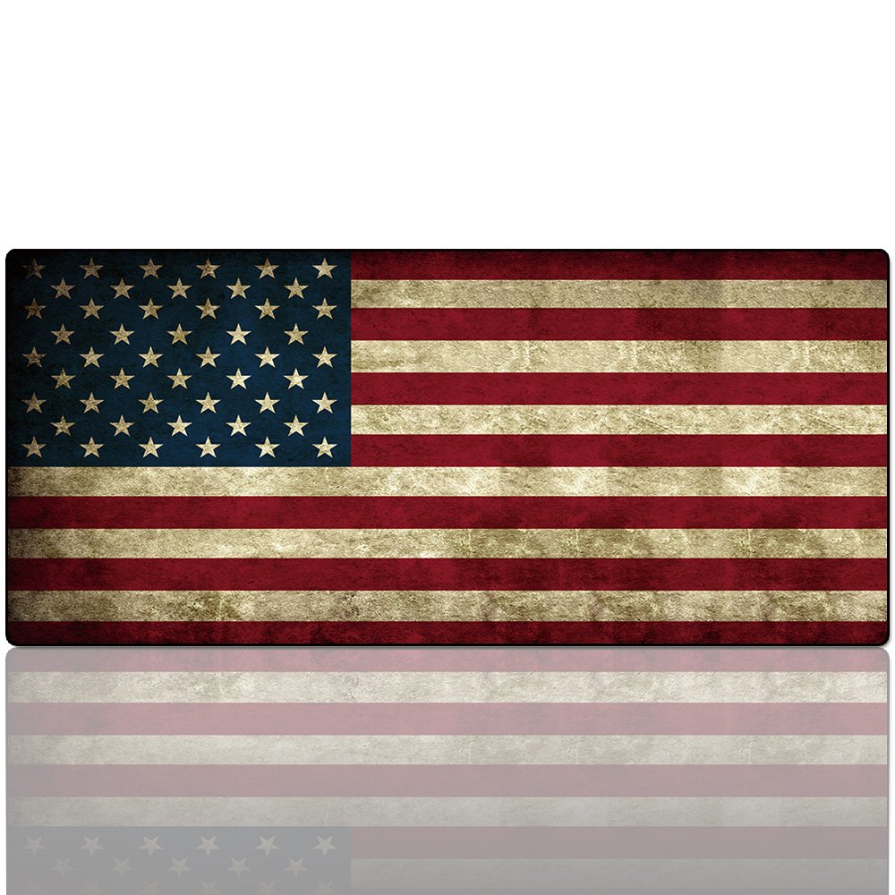 XXL Professional Large Mouse Pad & Computer Game Mouse Mat (35.4x15.7x0.1IN, Map) (90 * 40 Map)