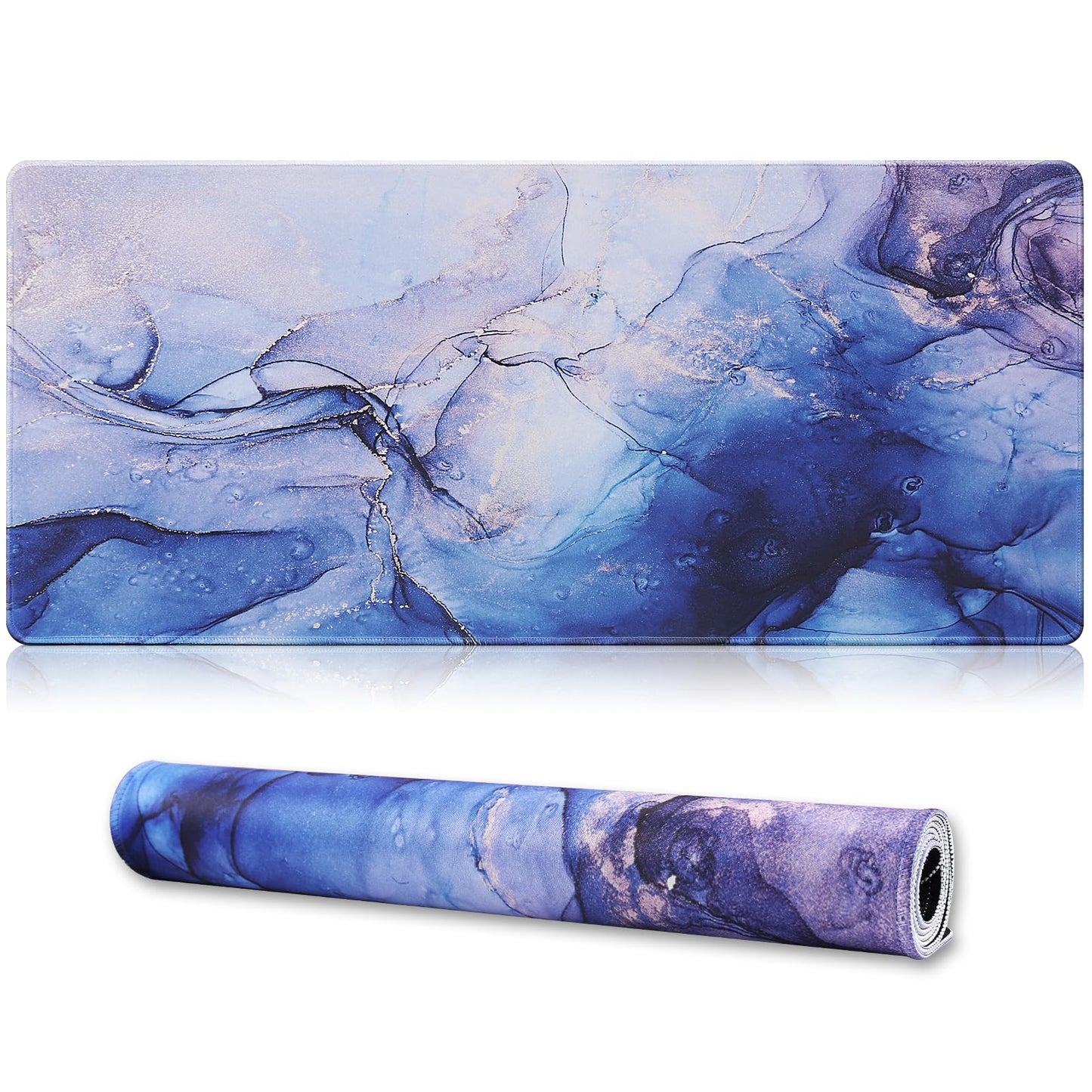 XXL Professional Large Mouse Pad & Computer Game Mouse Mat (35.4x15.7x0.1IN, Map) (90 * 40 Map)