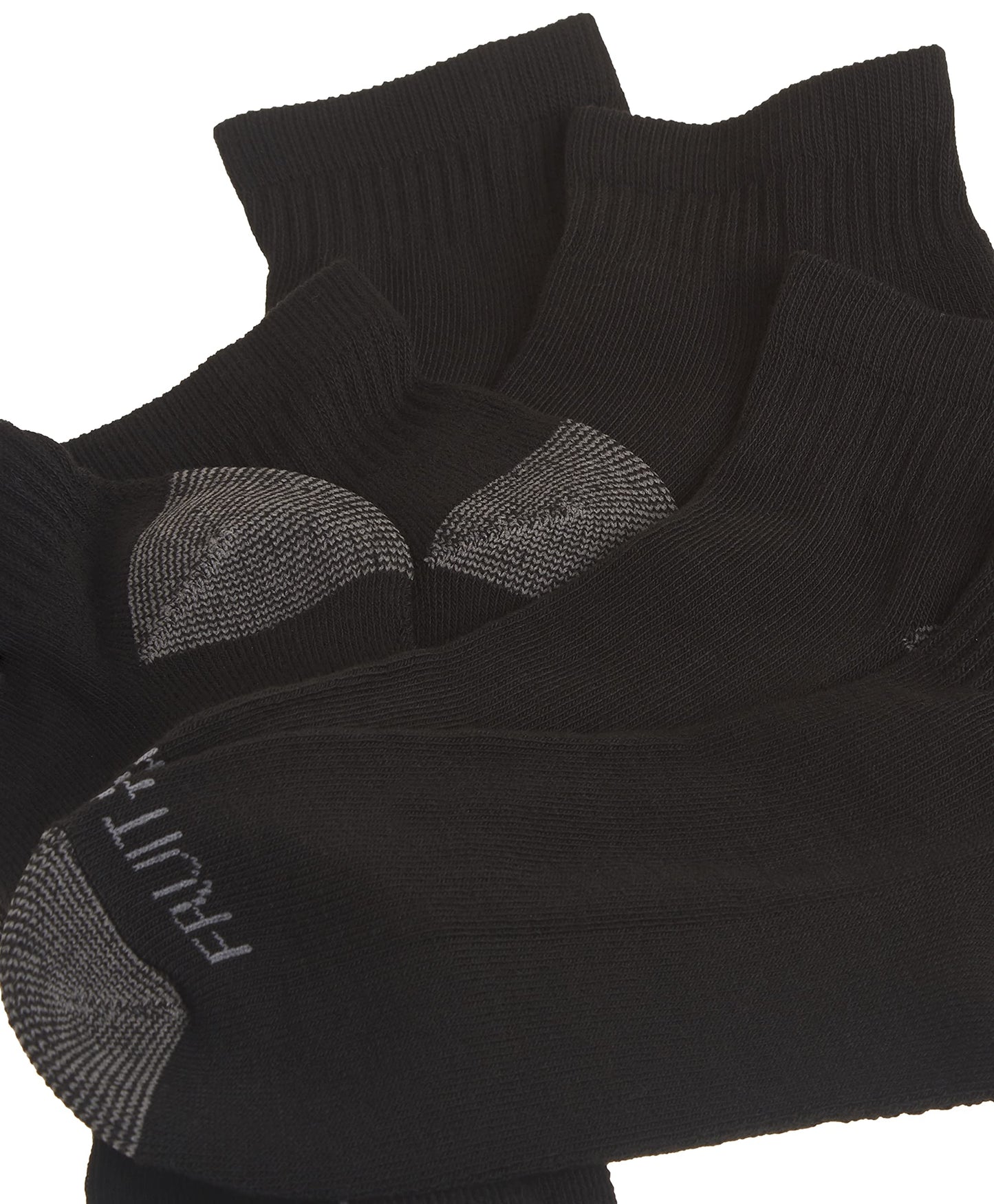 Fruit of the Loom Men's Dual Defense Ankle Socks (12 Pack)