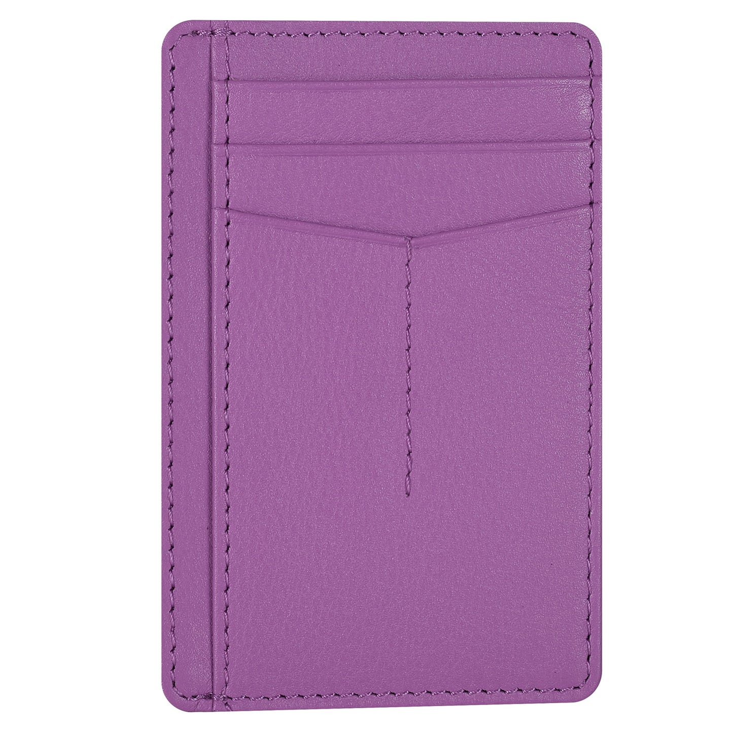 Leather Minimalist Wallet for Men & Women RFID Front Pocket Leather Card Holder Wallets