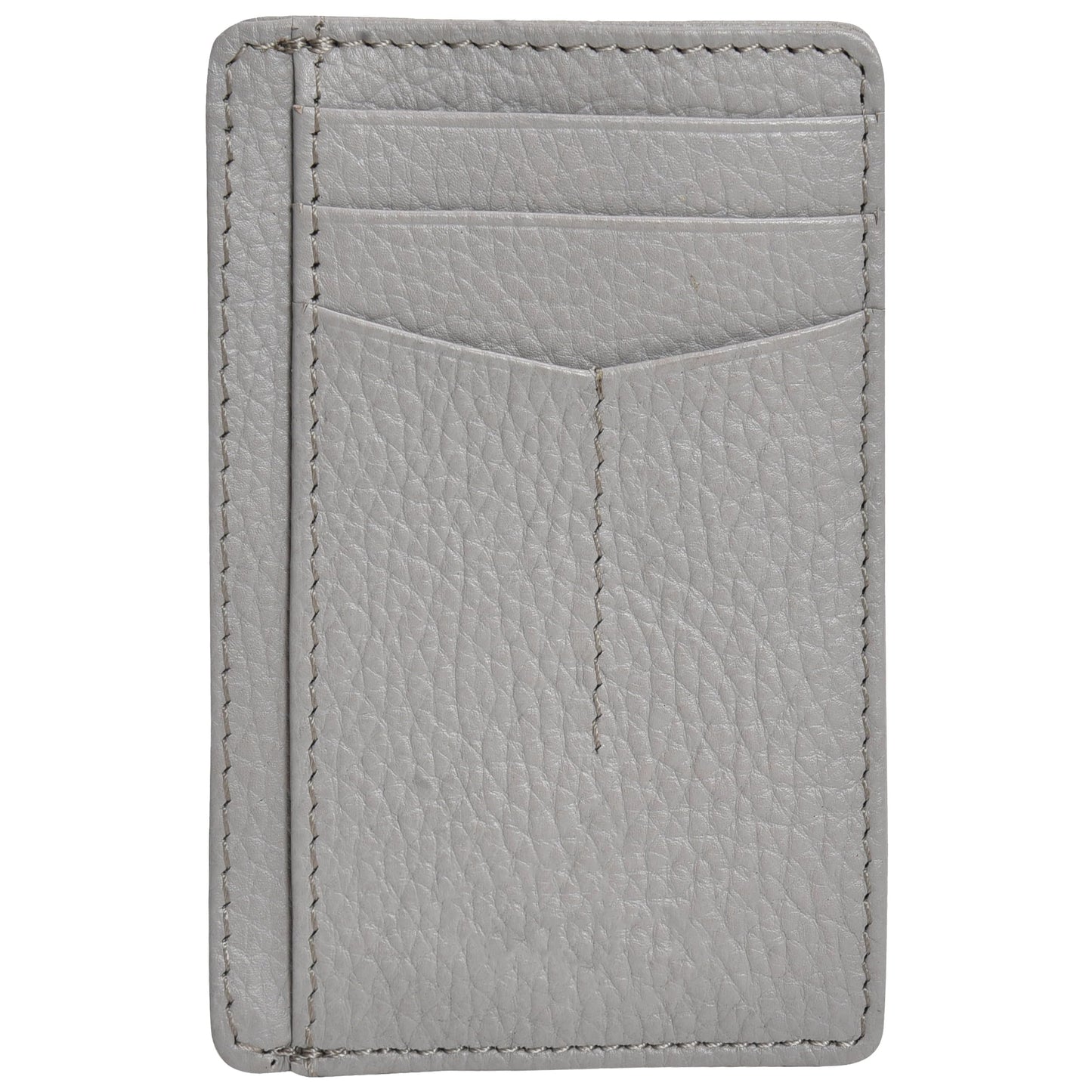 Leather Minimalist Wallet for Men & Women RFID Front Pocket Leather Card Holder Wallets