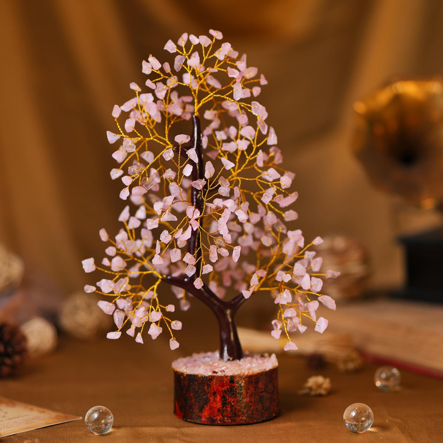 7 Chakra Tree, Crystals and Healing Stones, Chakra Tree of Life Crystal Tree for Positive Energy, Birthday Gifts for Women, Home Office Decor, House Warming Gifts New Home, Spiritual Gifts