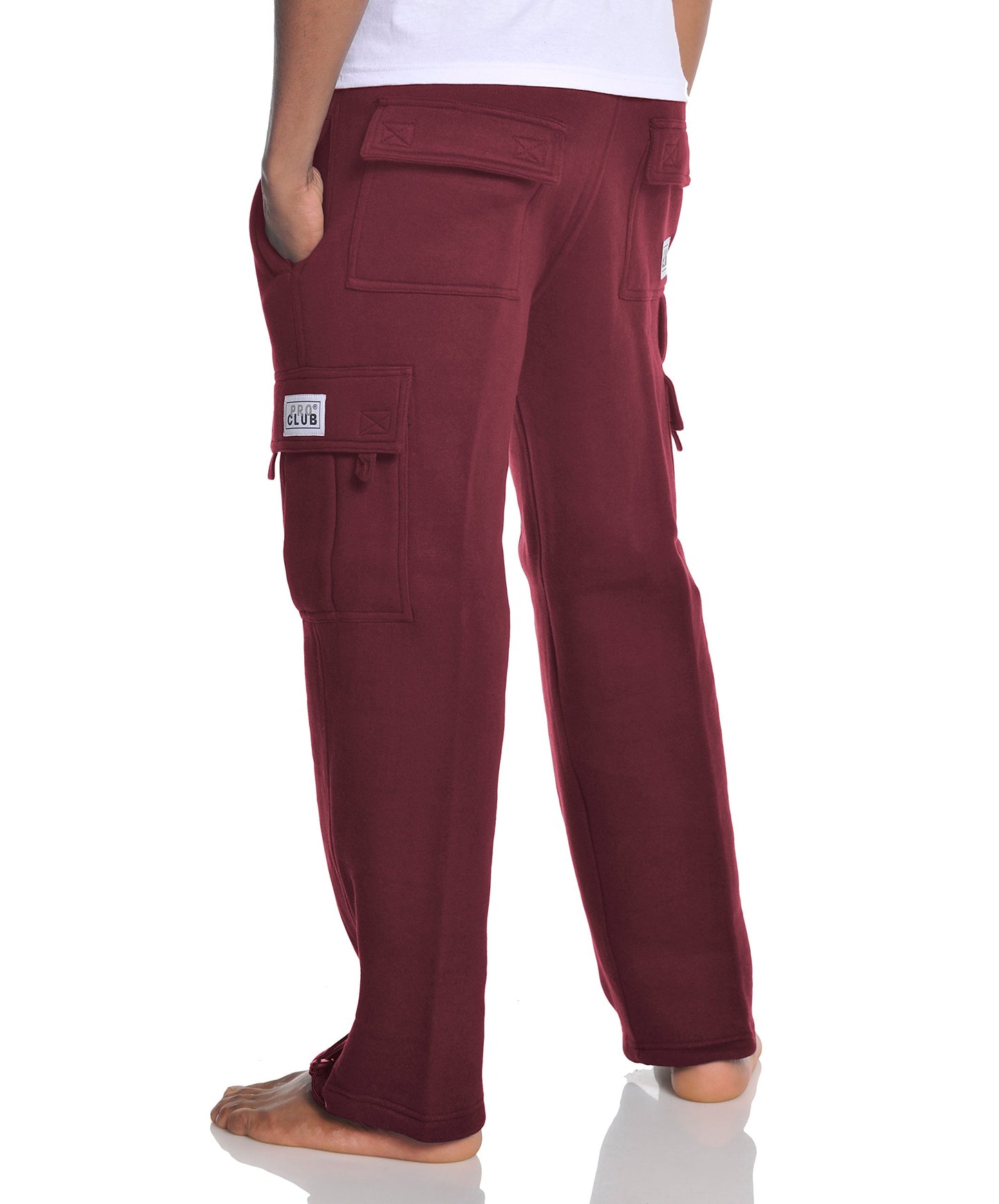 Pro Club Men's Heavyweight Fleece Cargo Pants
