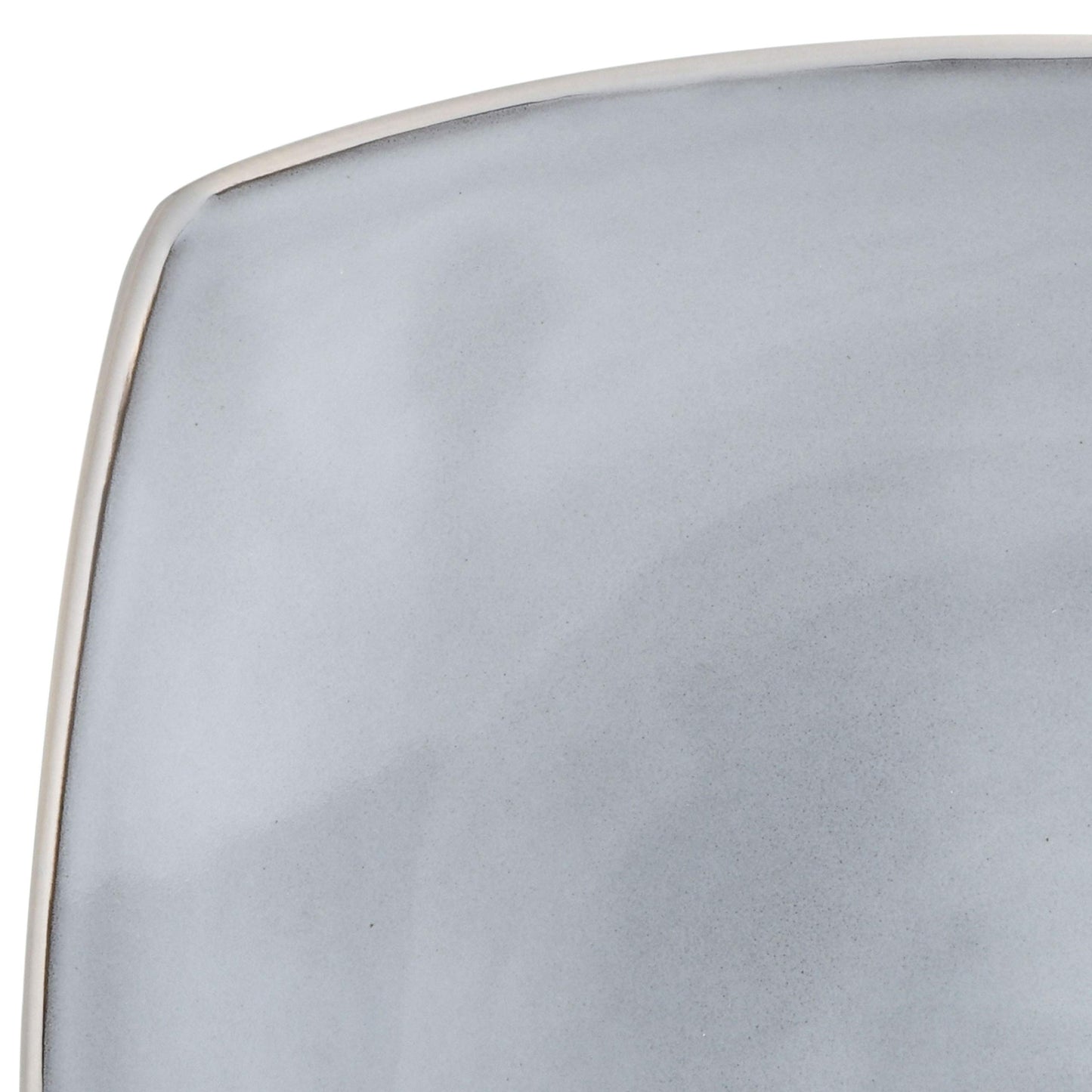 Gibson Soho Lounge Square Reactive Glaze Dinnerware Set, Red, Service for 4 (16pcs)