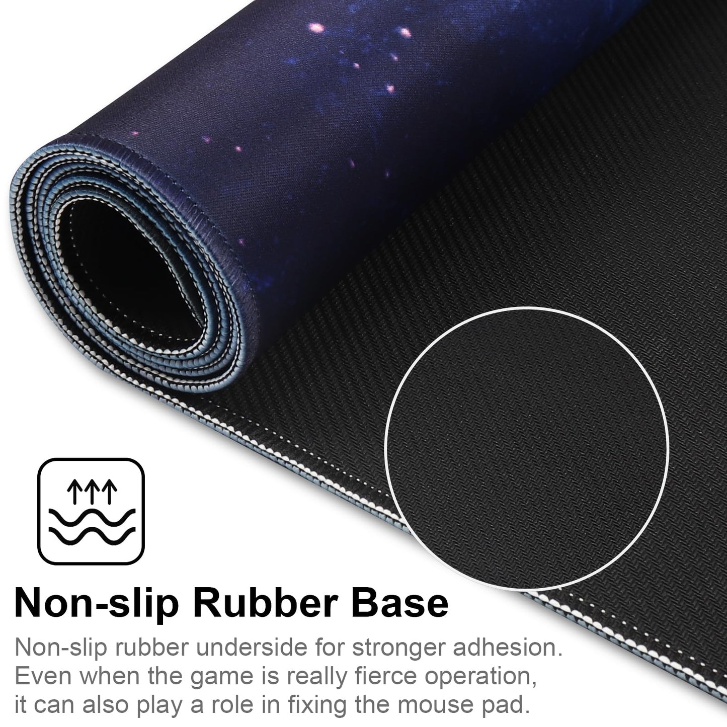 XXL Professional Large Mouse Pad & Computer Game Mouse Mat (35.4x15.7x0.1IN, Map) (90 * 40 Map)