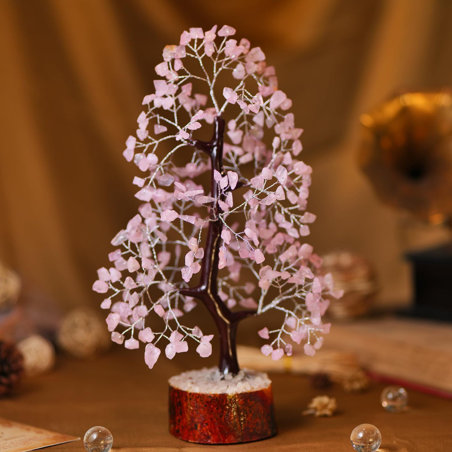 7 Chakra Tree, Crystals and Healing Stones, Chakra Tree of Life Crystal Tree for Positive Energy, Birthday Gifts for Women, Home Office Decor, House Warming Gifts New Home, Spiritual Gifts