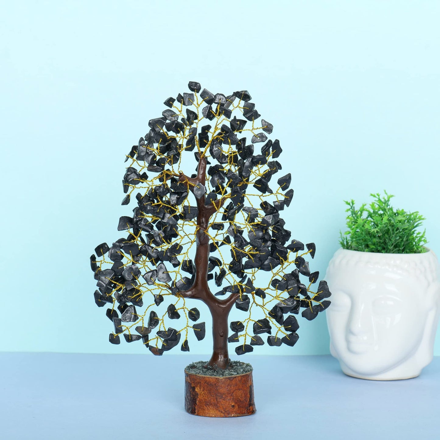 7 Chakra Tree, Crystals and Healing Stones, Chakra Tree of Life Crystal Tree for Positive Energy, Birthday Gifts for Women, Home Office Decor, House Warming Gifts New Home, Spiritual Gifts