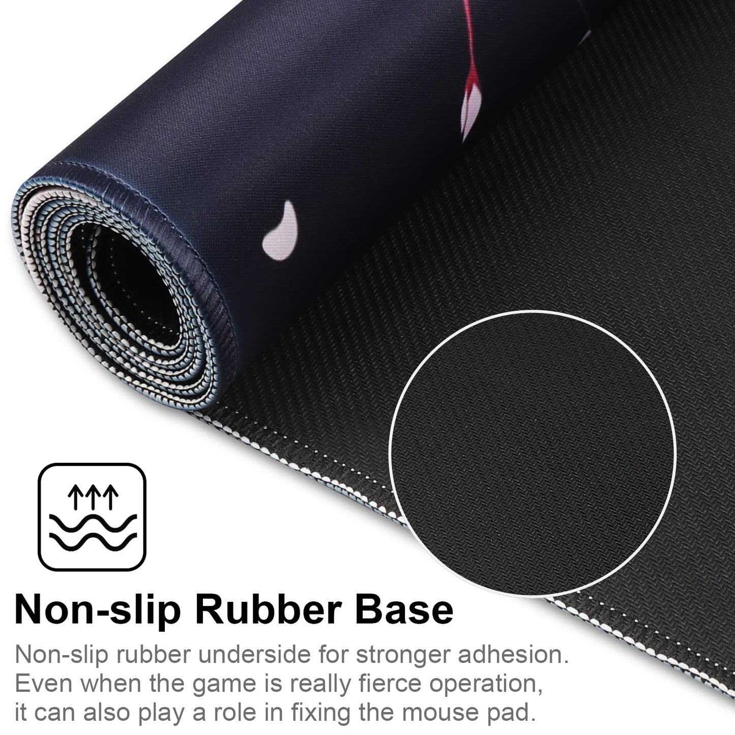 XXL Professional Large Mouse Pad & Computer Game Mouse Mat (35.4x15.7x0.1IN, Map) (90 * 40 Map)