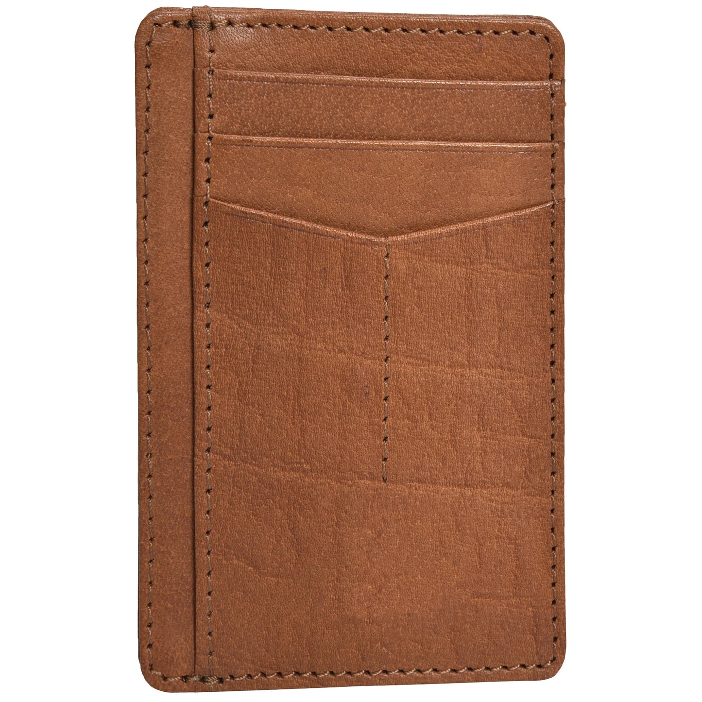 Leather Minimalist Wallet for Men & Women RFID Front Pocket Leather Card Holder Wallets